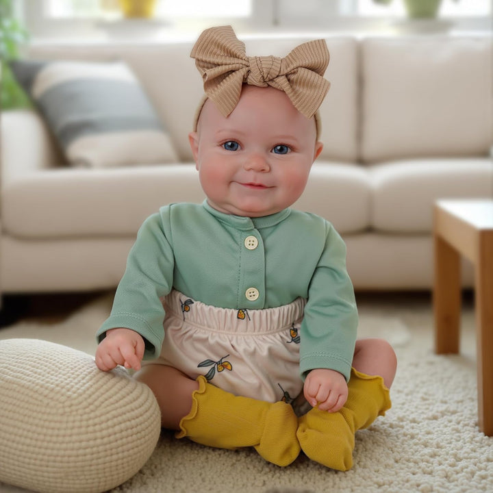 Reborn Baby Dolls, 20Inch Cute Soft Vinyl Realistic-Newborn Baby Dolls Poseable Real Life Lifelike Baby Dolls W/Doll Accessories for 3+ Year Old Girls